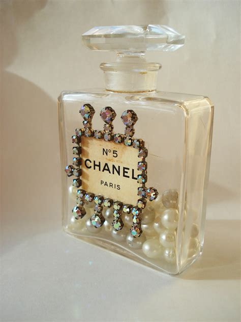 vintage chanel perfume bottles.